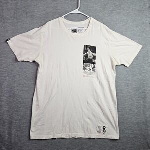 Roots Of Fight Bruce Lee Graphic Men's Sz XXL Kung Fu Martial Arts Tee USA Made